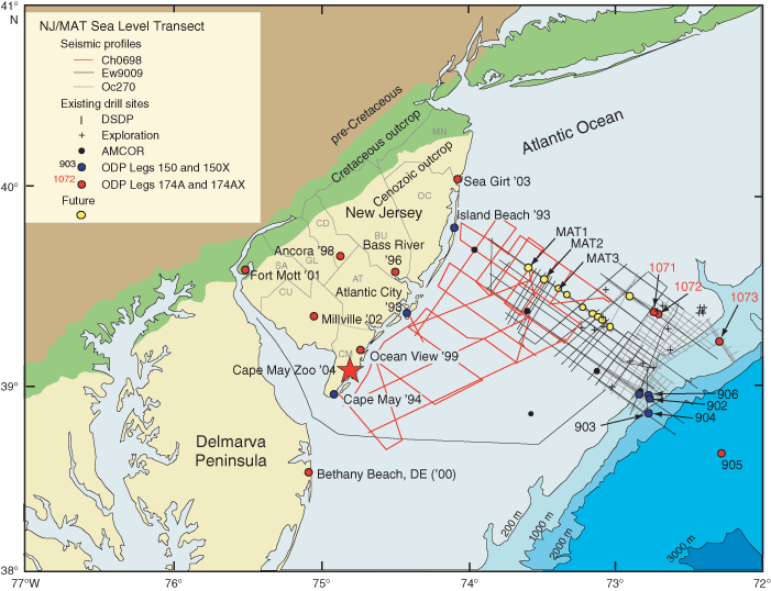 Figure F1. Location map showing existing Deep Sea Drilling Project 